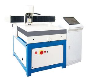 الصين التلقائي آلة قطع الزجاج باستخدام الحاسب الآلي مع لوحة عالية الكثافة للماء الجدول ، CNC آلة قطع الزجاج المزود