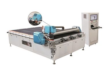 الصين CNC قطع الزجاج التلقائي المعدات مع طابعة تسمية ، 160m / Min Max Speed ​​， CNC Glass Cutting Machine المزود