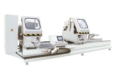 رأى CNC التعسفي زاوية مزدوجة ميتري لملف الألمنيوم / PVC / uPVC / فينيل النافذة المزود